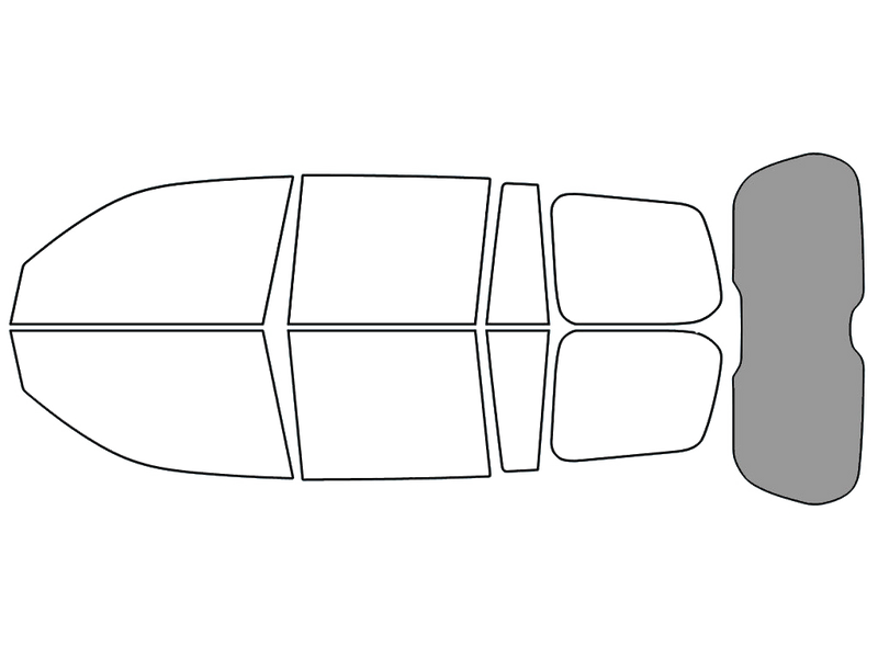 Rear Windshield - 50%