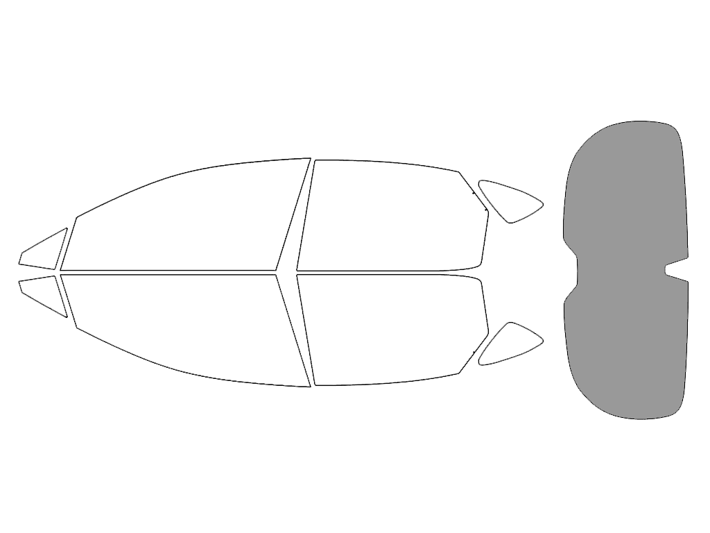 Rear Windshield - 50%