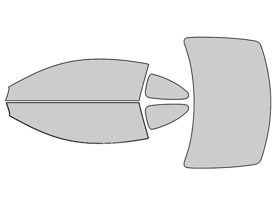 Avery Dennison Lexus RC 2015-2024 NR Nano Ceramic IR Precut Window Tint Kit