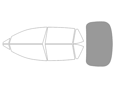 Rear Windshield - 50%