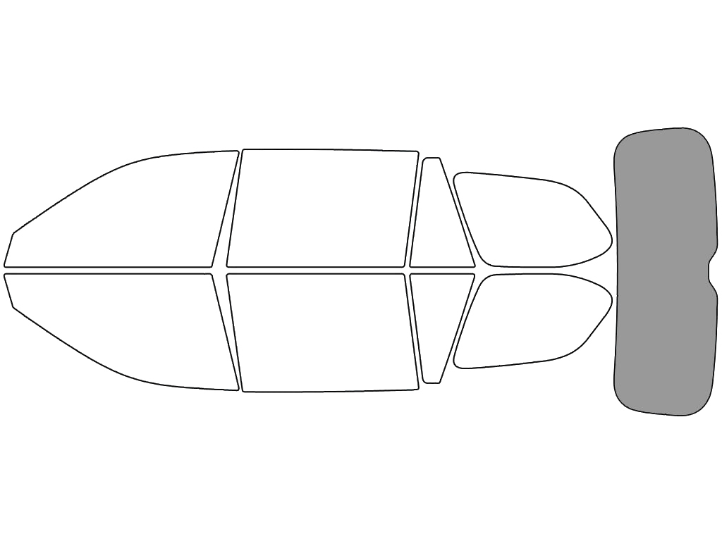 Rear Windshield - 50%