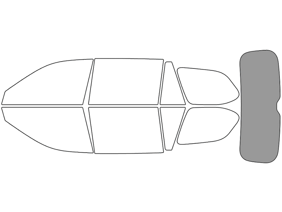 Rear Windshield - 50%