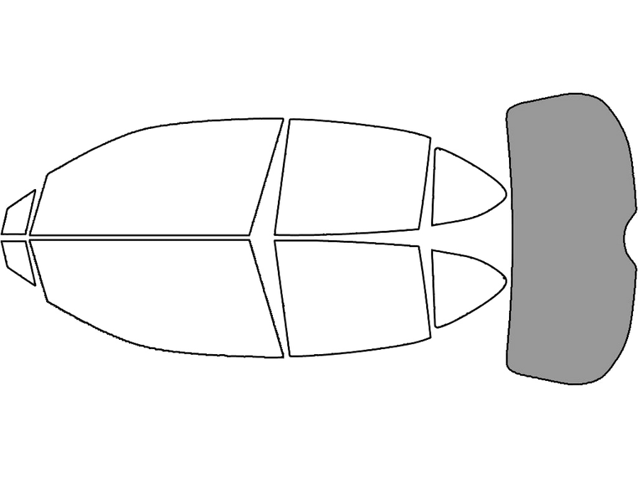 Rear Windshield - 50%