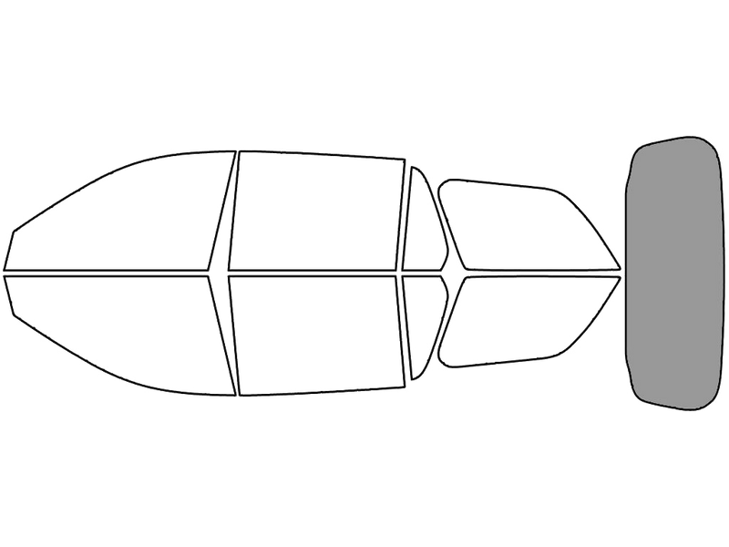 Rear Windshield - 50%
