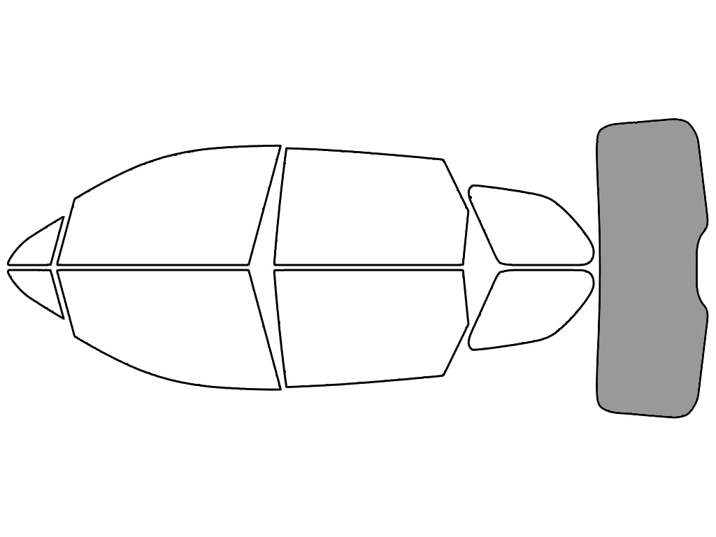 Rear Windshield - 50%