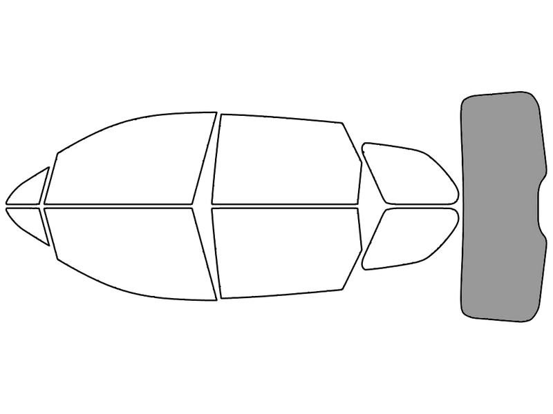Rear Windshield - 50%