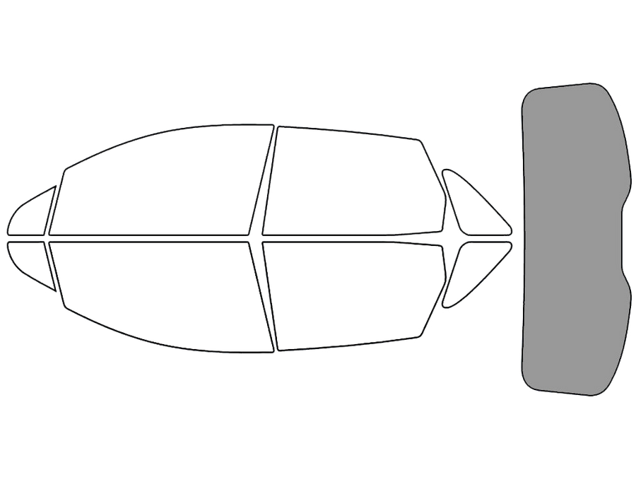 Rear Windshield - 50%