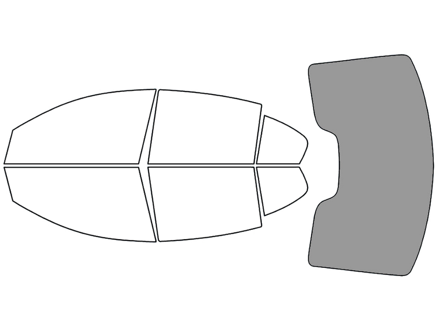 Rear Windshield - 50%