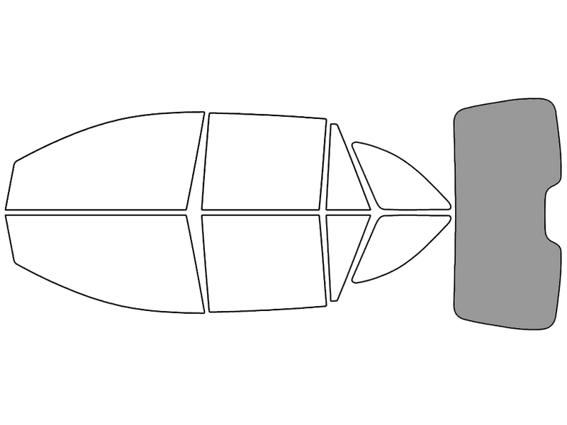 Rear Windshield - 50%