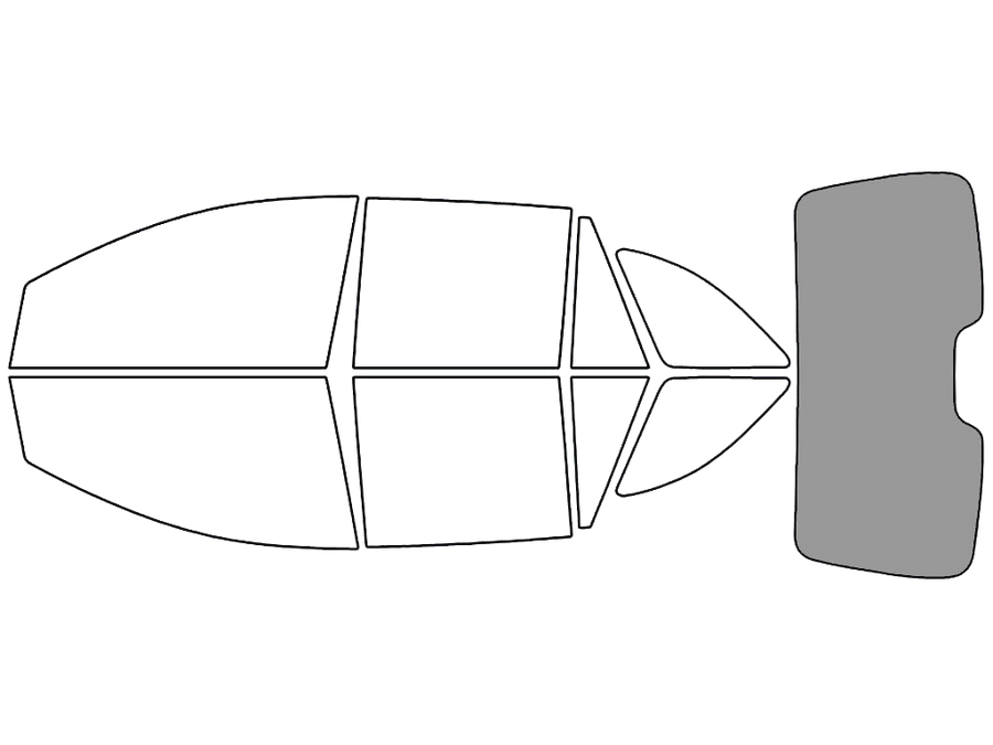 Rear Windshield - 50%