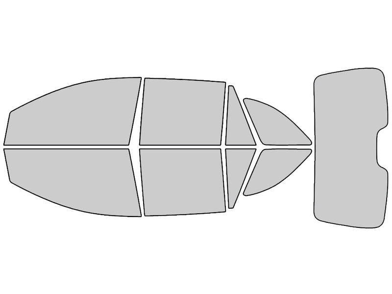 Avery Dennison Lincoln MKX 2007-2015 NR Nano Ceramic IR Precut Window Tint Kit