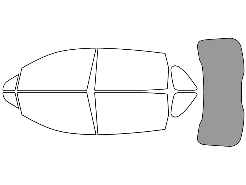 Rear Windshield - 50%