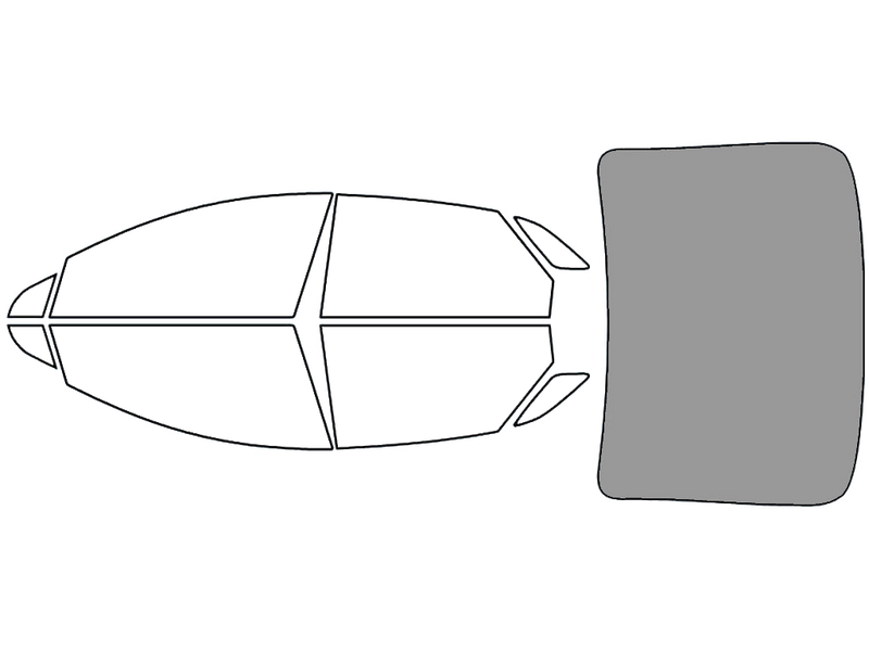 Rear Windshield - 50%