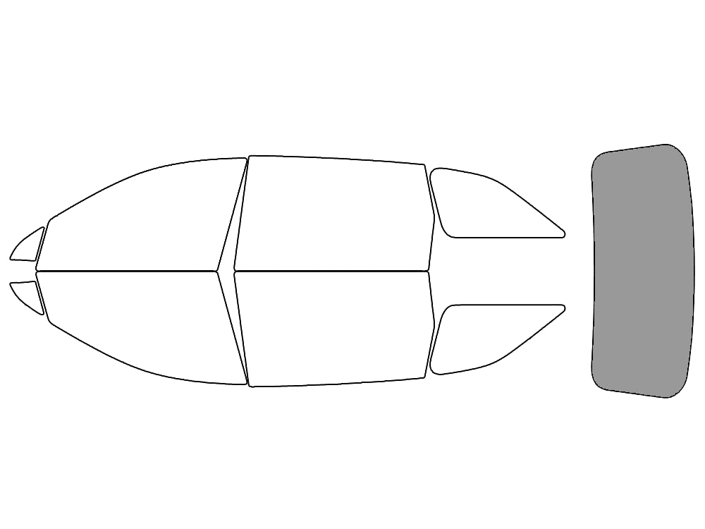 Rear Windshield - 45%