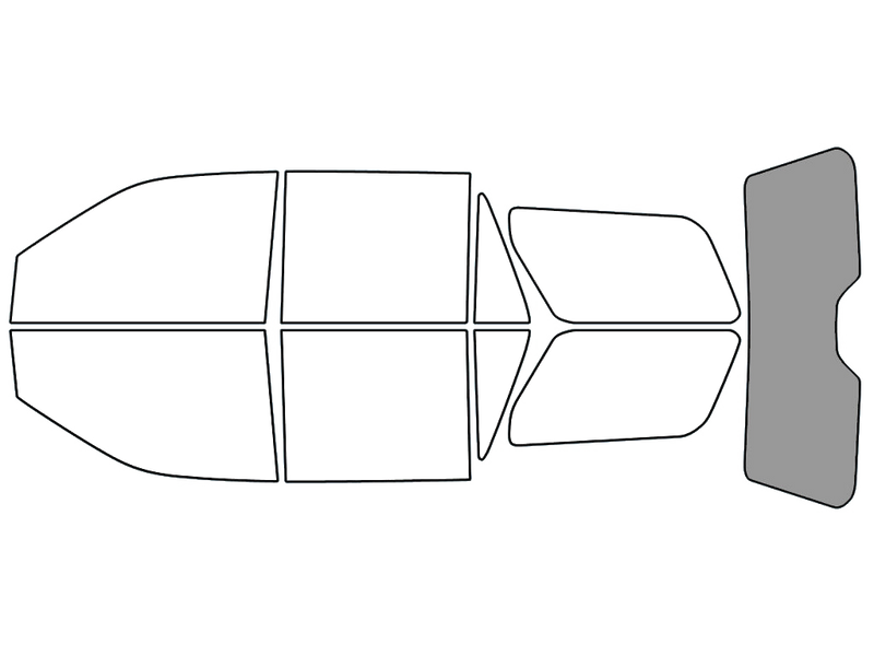 Rear Windshield - 50%