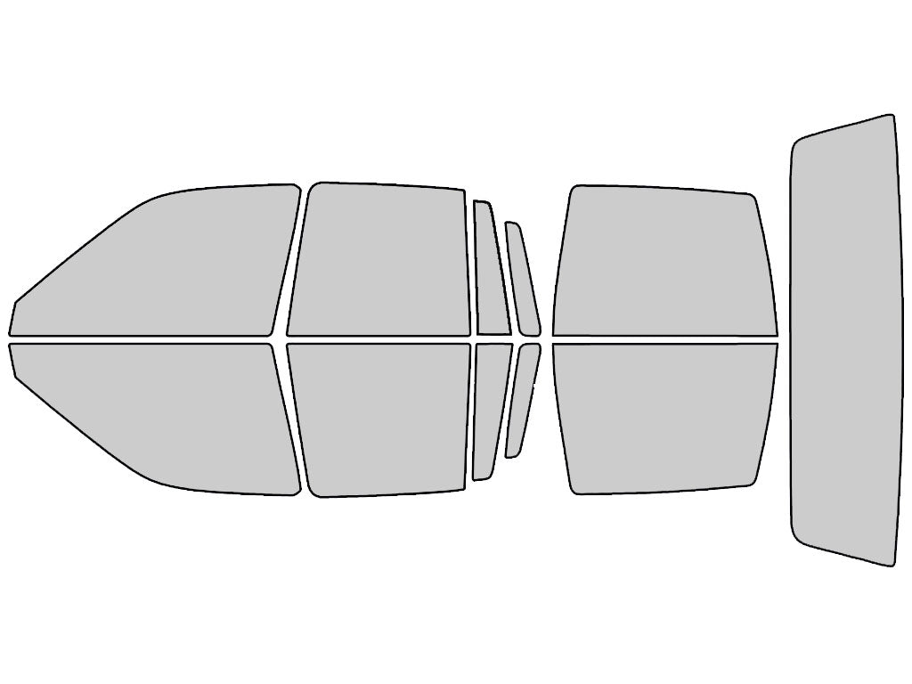 Avery Dennison Lincoln Town Car 1990-1997 HP Pro Precut Window Tint Kit