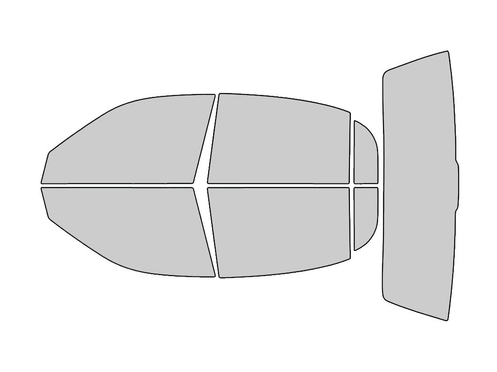 Avery Dennison Lincoln Town Car 1998-2002 NR Nano Ceramic IR Precut Window Tint Kit