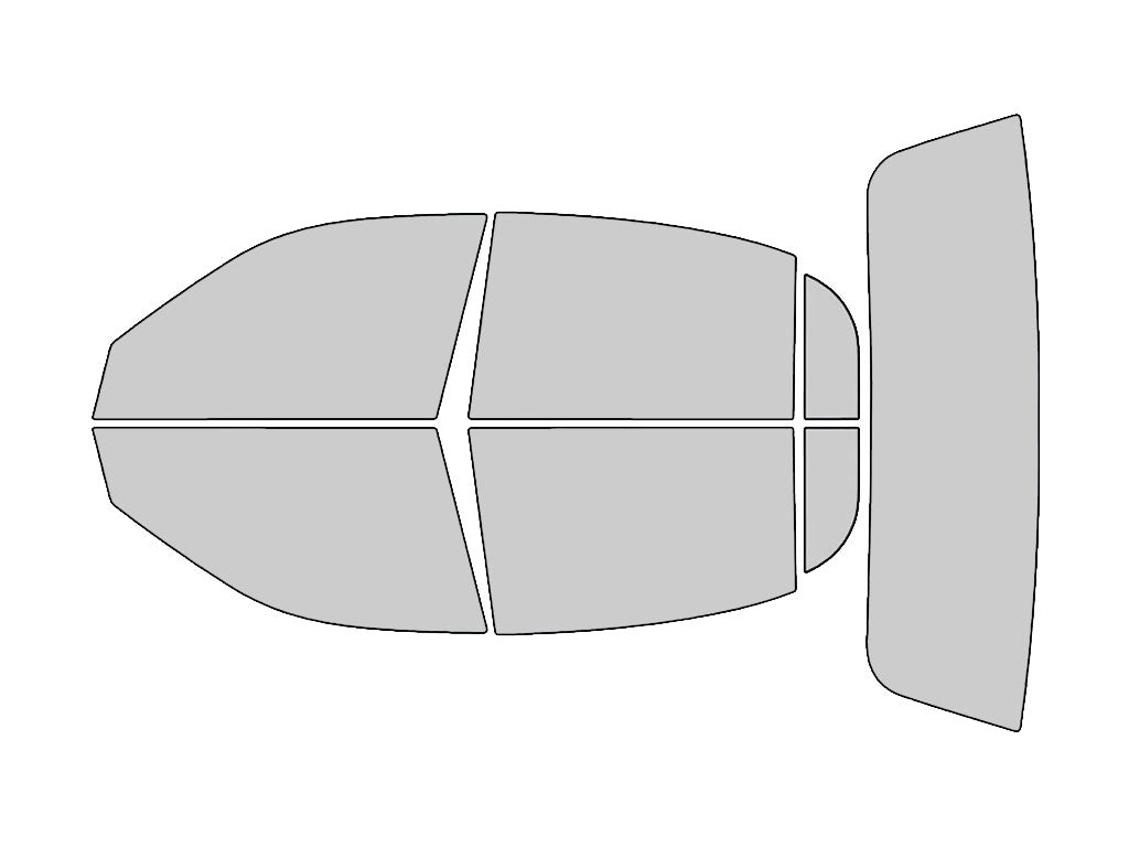 Avery Dennison Lincoln Town Car 2003-2011 NR Pro Precut Window Tint Kit