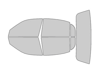 Avery Dennison Lincoln Town Car 2003-2011 NR Pro Precut Window Tint Kit