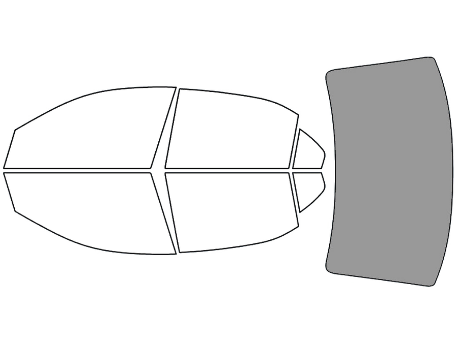 Rear Windshield - 50%