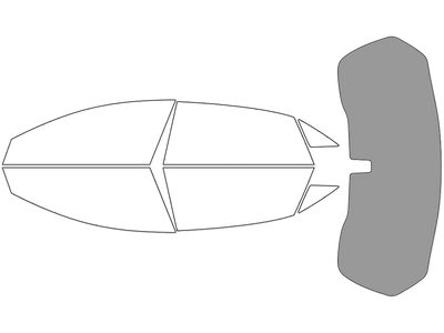 Rear Windshield - 50%