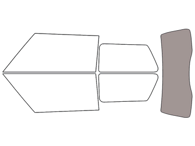 Rear Windshield - 50%
