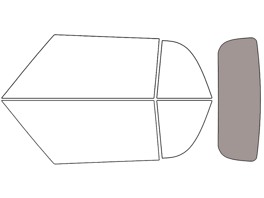 Rear Windshield - 50%