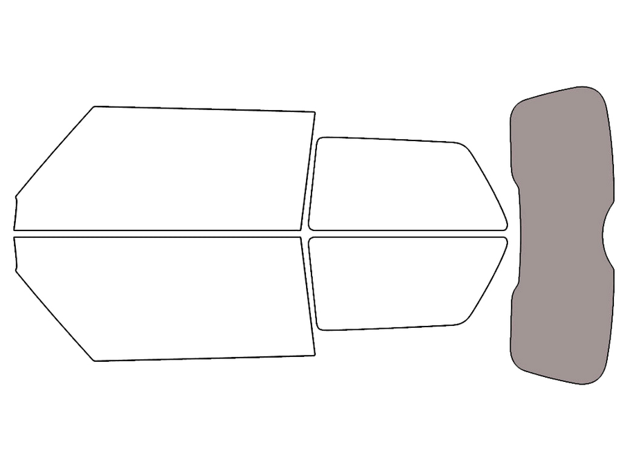 Rear Windshield - 50%