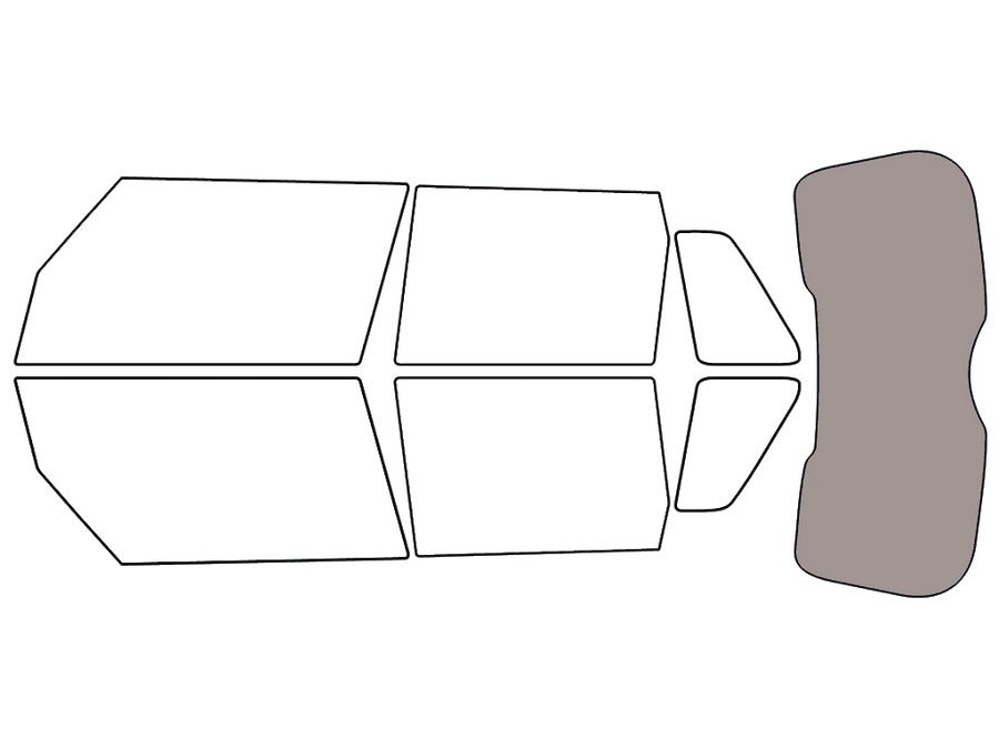 Rear Windshield - 50%