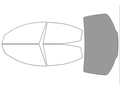 Rear Windshield - 50%