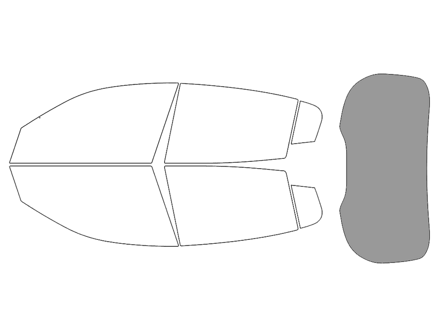 Rear Windshield - 50%