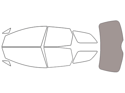 Rear Windshield - 50%