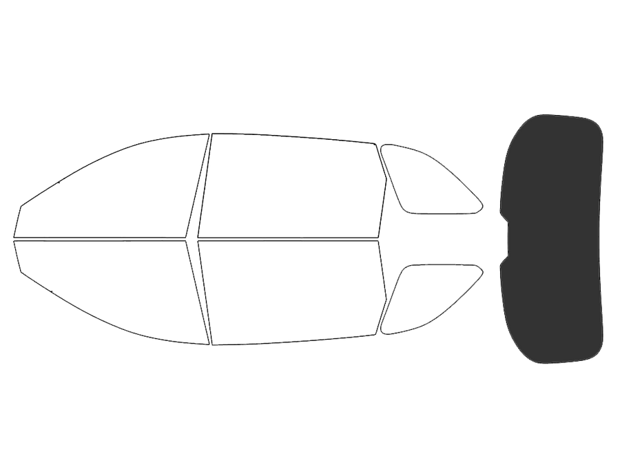 Rear Windshield - 20%