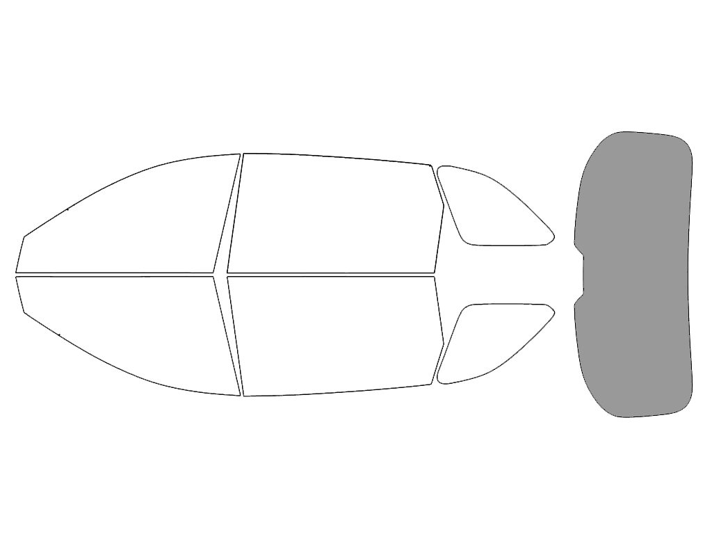 Rear Windshield - 50%