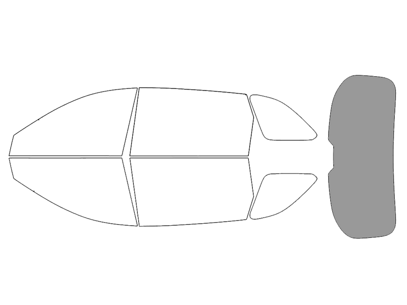 Rear Windshield - 50%