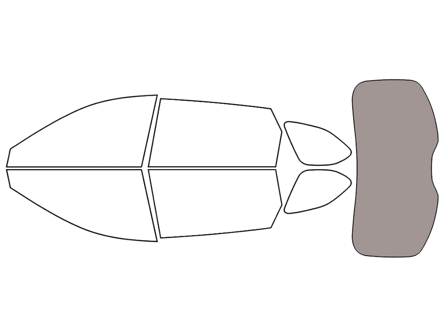 Rear Windshield - 50%