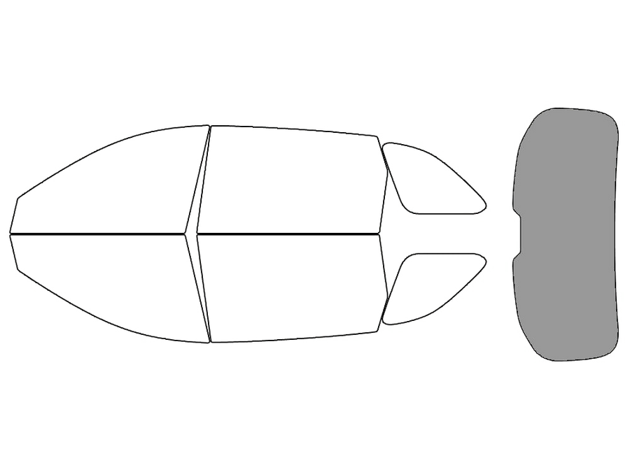 Rear Windshield - 50%