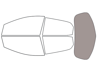 Rear Windshield - 50%