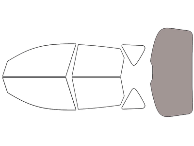 Rear Windshield - 50%
