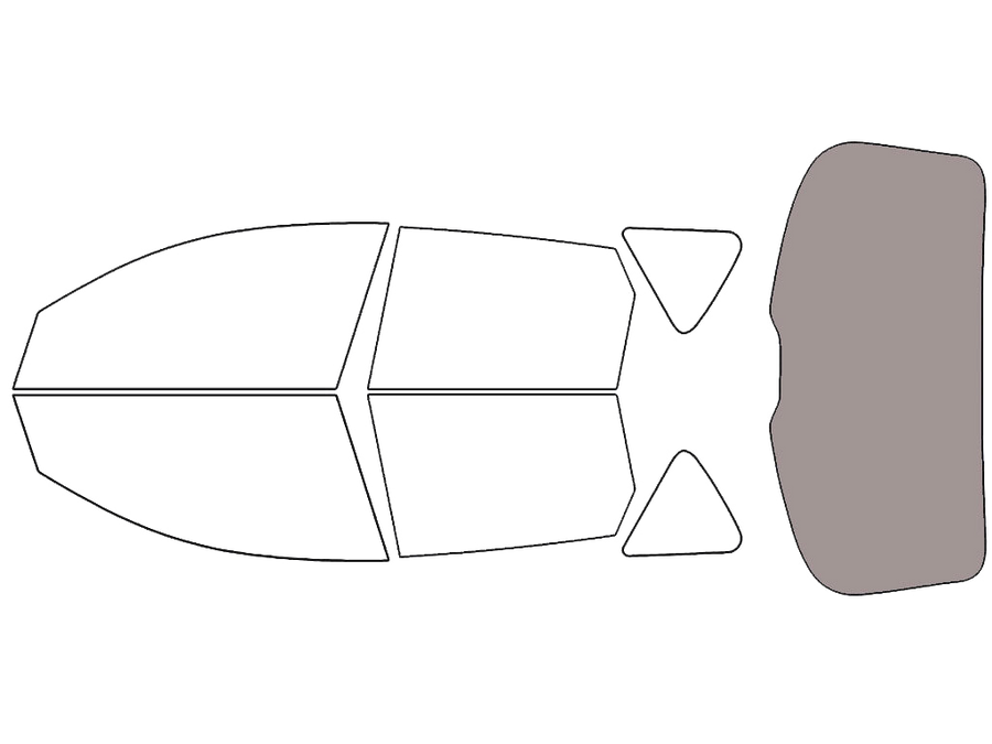 Rear Windshield - 50%