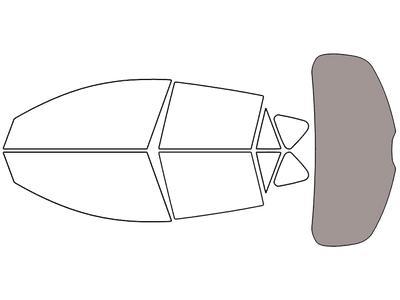 Rear Windshield - 50%