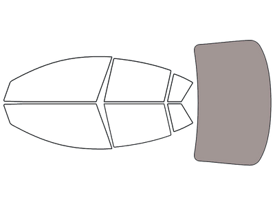 Rear Windshield - 50%