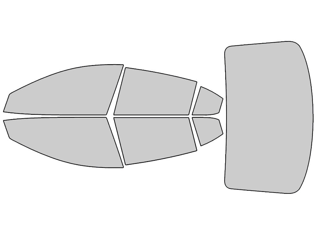Avery Dennison Mazda Mazda3 2014-2018 Sedan NR Pro Precut Window Tint Kit