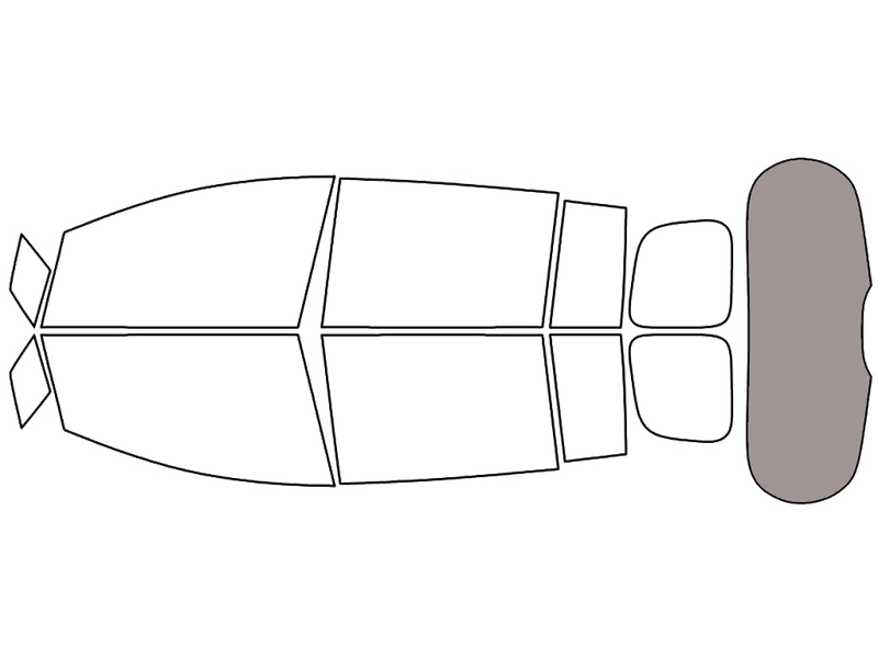 Rear Windshield - 50%