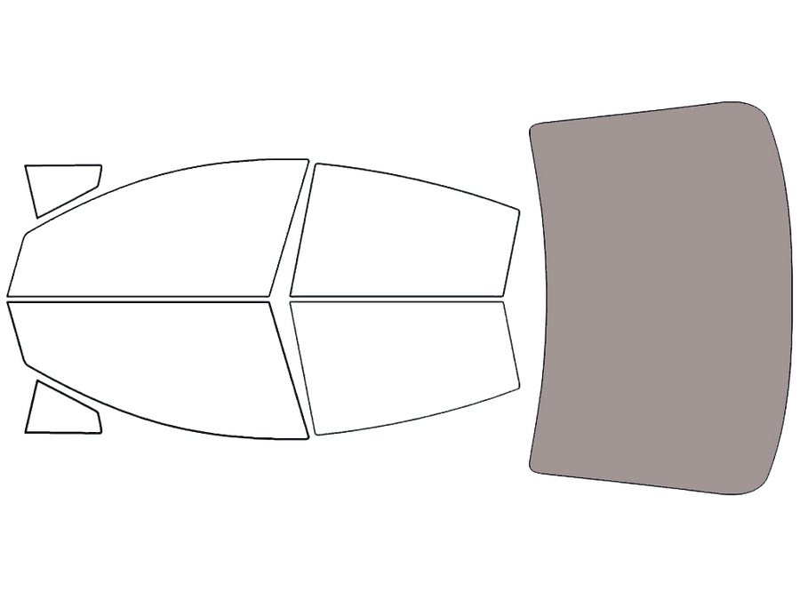 Rear Windshield - 50%
