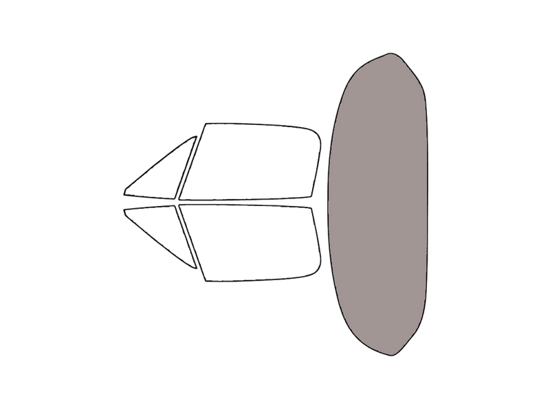 Rear Windshield - 50%