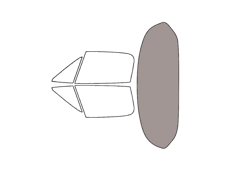Rear Windshield - 50%