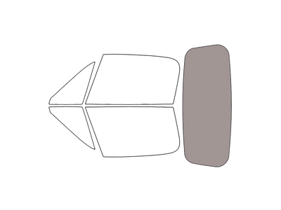 Rear Windshield - 50%