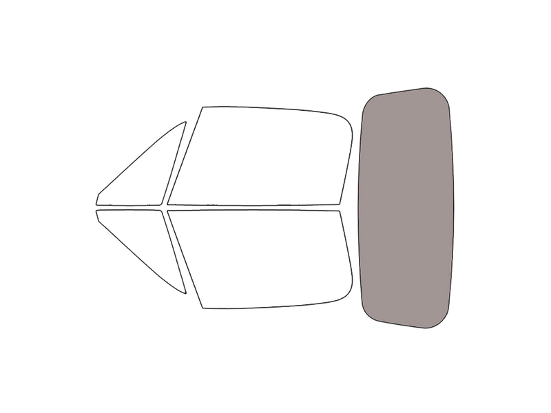 Rear Windshield - 50%