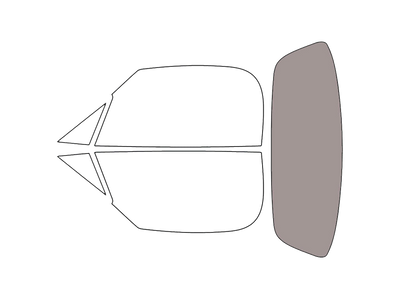 Rear Windshield - 50%